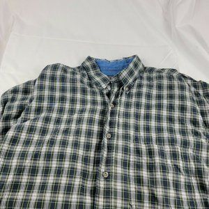 Wrangler Western 20x Long Sleeve Button Down Cowboy Shirt Size Large
